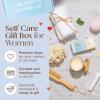 imageUnboxme Gifts Set For Women  Self Care Assortment Gift Box  Relaxation Gift Collection Box For Self Care  Ideal Gift With Mug Candle Bath Bombs ampamp Bar SoapBreathe In  Gift Set Blue