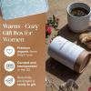 imageUnboxme Thank You Gift Basket For Women Show Your Appreciation with the Warm  Cozy Care Spa Box A Thoughtful Self Care Gift for Clients Coworkers Friends and EmployeesHappy Birthday Card