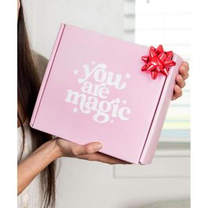 imageUnboxme Gifts Set For Women  Self Care Assortment Gift Box  Relaxation Gift Collection Box For Self Care  Ideal Gift With Mug Candle Bath Bombs ampamp Bar SoapYou Are Magic  Gift Set Pink