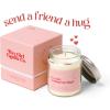 image14oz Scented Candle Jar  Pink Grapefruit Soy Candle with You are Awesome Message 6080 Hour Burn Inspirational Thank You Gift for Women Best Friend Wife or Mom  Graduation Gifts for GirlsSending Hugs