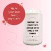 image14oz Scented Candle Jar  Pink Grapefruit Soy Candle with You are Awesome Message 6080 Hour Burn Inspirational Thank You Gift for Women Best Friend Wife or Mom  Graduation Gifts for GirlsYoure Awesome