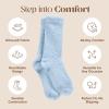 imageUnboxme Gifts Warm ampamp Cozy UltraLuxe Cloud Sock for Women ampamp Men  Super Soft Luxurious Fabric Sleep SocksBlue
