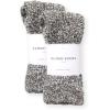 imageUnboxme Gifts Warm ampamp Cozy UltraLuxe Cloud Sock for Women ampamp Men  Super Soft Luxurious Fabric Sleep SocksMens Heather Charcoal