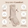 imageUnboxme Gifts Warm ampamp Cozy UltraLuxe Cloud Sock for Women ampamp Men  Super Soft Luxurious Fabric Sleep SocksNon Slip Stone