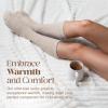 imageUnboxme Gifts Warm ampamp Cozy UltraLuxe Cloud Sock for Women ampamp Men  Super Soft Luxurious Fabric Sleep SocksNon Slip Stone