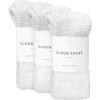 imageUnboxme Gifts Warm ampamp Cozy UltraLuxe Cloud Sock for Women ampamp Men  Super Soft Luxurious Fabric Sleep SocksSnow White