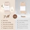 imageUnboxme Gifts Warm ampamp Cozy UltraLuxe Cloud Sock for Women ampamp Men  Super Soft Luxurious Fabric Sleep SocksStone Cloud