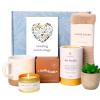 imageUnboxme Luxe Self Care Gift Box for Women  Premium Care Package with Hugs Card  Soothing Spa Basket for Relaxation and WellnessWarm Hugs Greeting Card