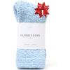 imageUnboxme Gifts Warm ampamp Cozy UltraLuxe Cloud Sock for Women ampamp Men  Super Soft Luxurious Fabric Sleep SocksBlue