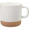 imageUnboxme Givenne Ceramic Large Latte Mug Set of 4 16oz  Microwavable Porcelain Coffee Cups With Big Handle  Modern Boho Unique Style For Any Kitchen Microwave Safe Stoneware  Assorted Neutrals1piece